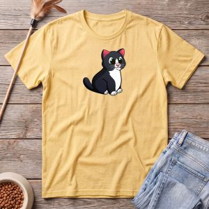 Tuxedo Chonker Cat T-Shirt Thumbnail