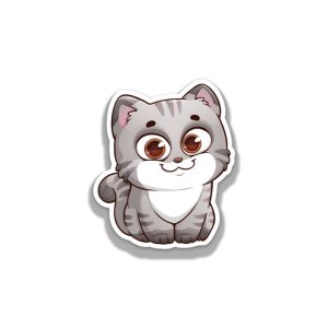 Anime Kitten Magnet